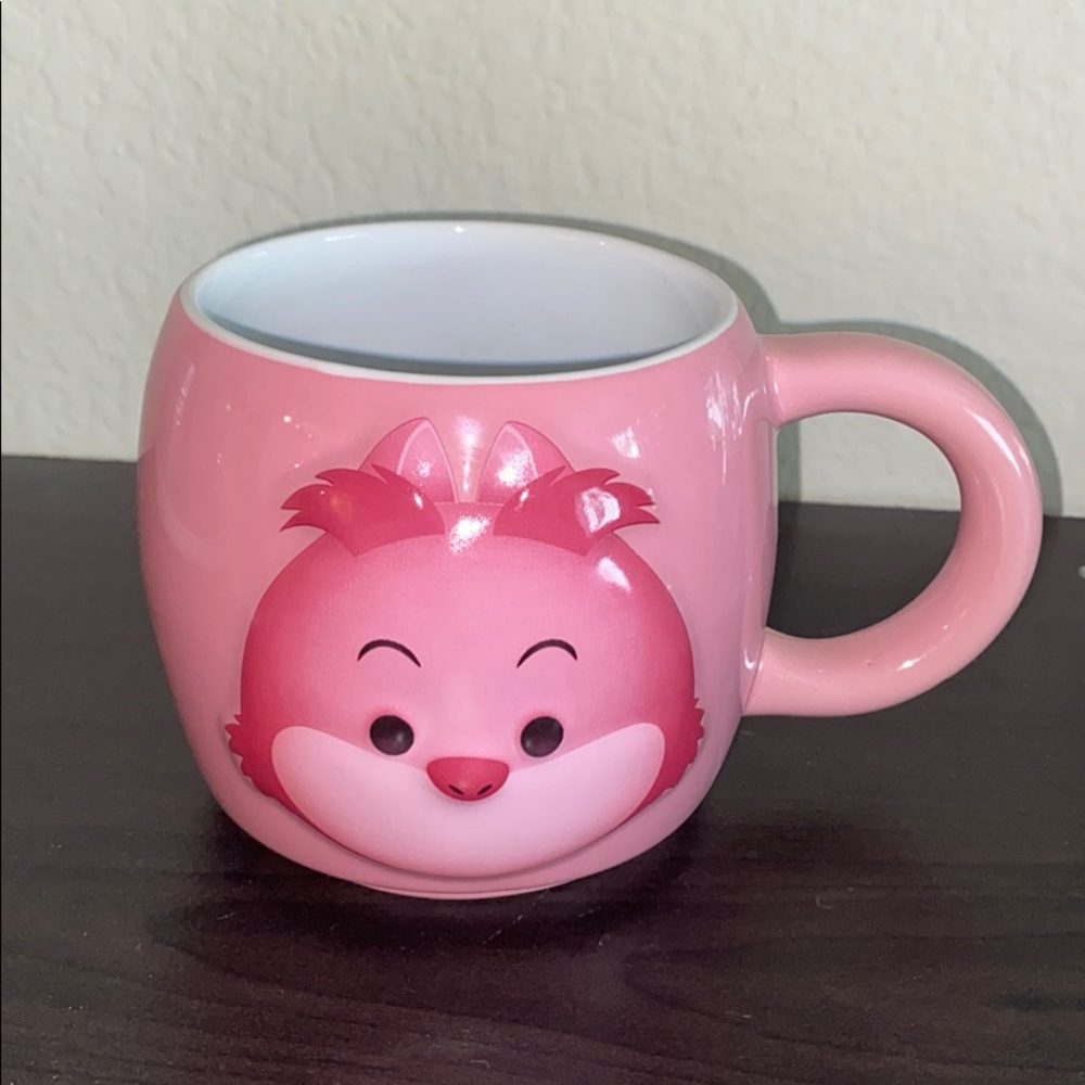 Disney Tsum Tsum Cheshire Cat pink coffee tea mug